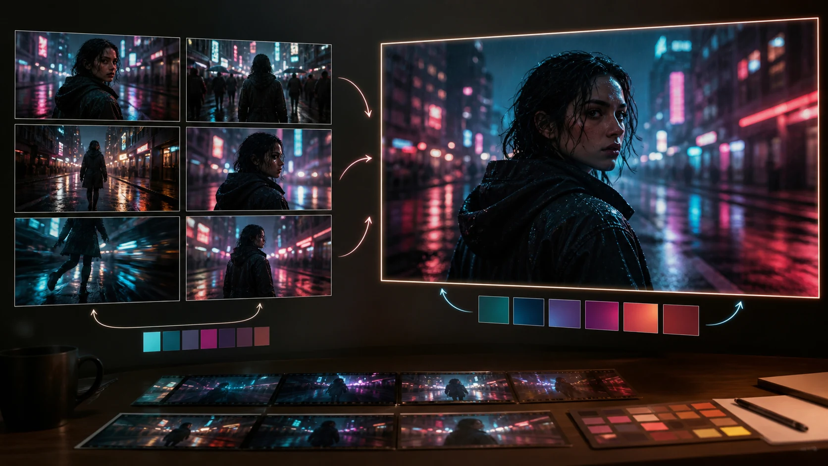 Wan 3.0 video takes being compared before final selection